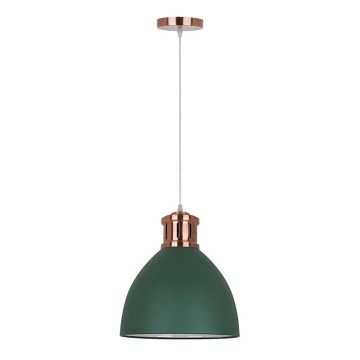 LED Lustr 1xE27/10W/230V zelená 30cm LED Lustr 1xE27/10W/230V zelená 30cm