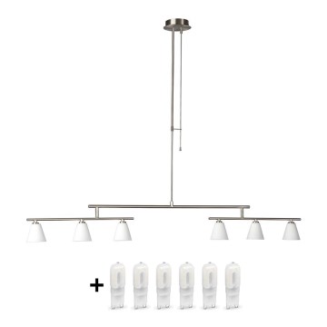 LED lustr AMIN 6xG9/28W+6xG9/5W/230V LED lustr AMIN 6xG9/28W+6xG9/5W/230V