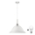 LED Lustr na lanku 1xE27/60W/230V bílá