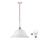 LED Lustr na lanku 1xE27/60W/230V bílá