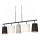 LED Lustr na lanku 5xE14/5,5W/230V 2700K