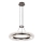 LED Lustr na lanku ALBA LED/39W/230V šedá/čirá