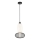 LED Lustr na lanku ARAME LED/15W/230V pr. 22 cm černá
