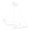 LED Lustr na lanku ARTISAN LED/36W/230V 6500K bílá