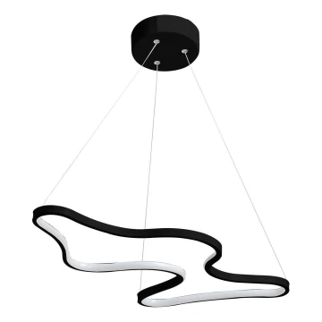 LED Lustr na lanku ARTISAN LED/36W/230V 6500K černá