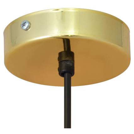 LED Lustr na lanku BARS 1xGU10/4,8W/230V zlatá