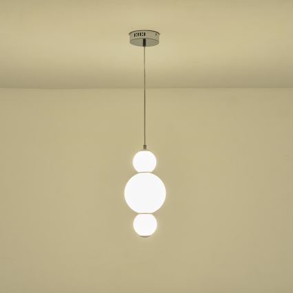 LED Lustr na lanku BLOSSOM LED/12,6W/230V 3000K