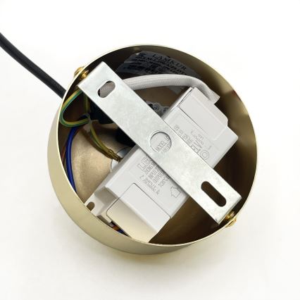 LED Lustr na lanku BONNIE LED/10W/230V 3000K zlatá