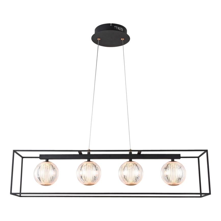 LED Lustr na lanku BOX LED/14W/230V 3000K
