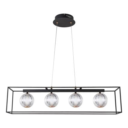 LED Lustr na lanku BOX LED/14W/230V 3000K