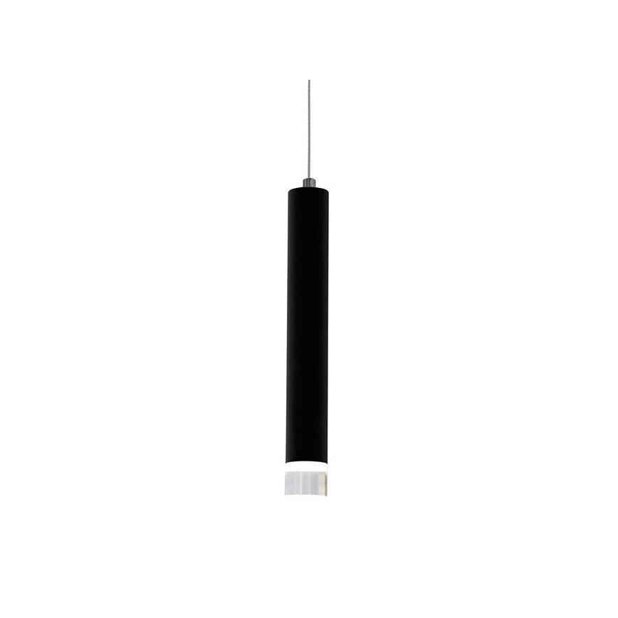 LED Lustr na lanku CARBON 3xLED/15W/230V