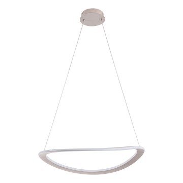LED Lustr na lanku CASHMERE LED/40W/230V pr. 59,5 cm bílá