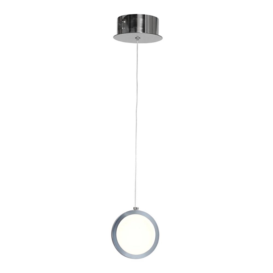 LED Lustr na lanku CIRCOLO LED/7W/230V lesklý chrom