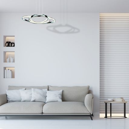 LED Lustr na lanku COPERNICUS 1xLED/46W/230V