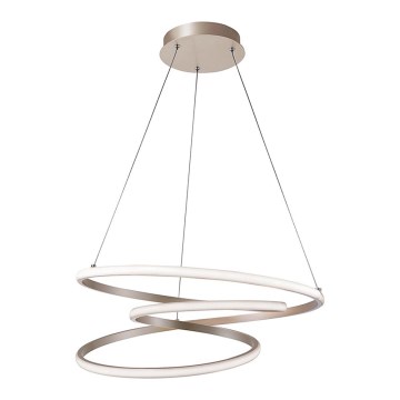 LED Lustr na lanku CORT LED/40W/230V stříbrná
