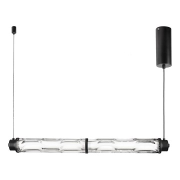 LED Lustr na lanku CORTE LED/18W/230V černá