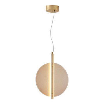 LED Lustr na lanku DISC LED/12,6W/230V 3000K