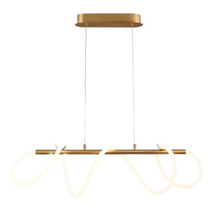 LED Lustr na lanku EMMA LED/38W/230V zlatá