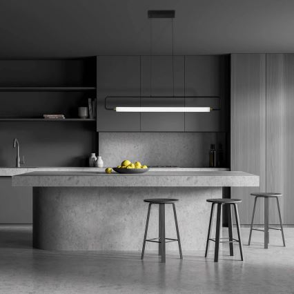 LED Lustr na lanku FELICJA LED/30W/230V 4000K černá