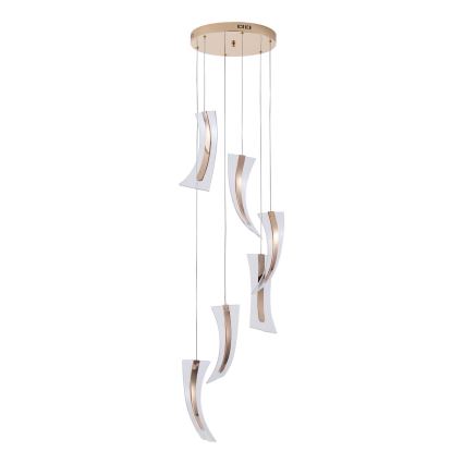 LED Lustr na lanku FIRENZE 6xLED/10W/230V 3000K
