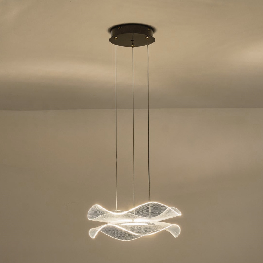 LED Lustr na lanku FIRENZE LED/34W/230V 3000K pr. 34 cm