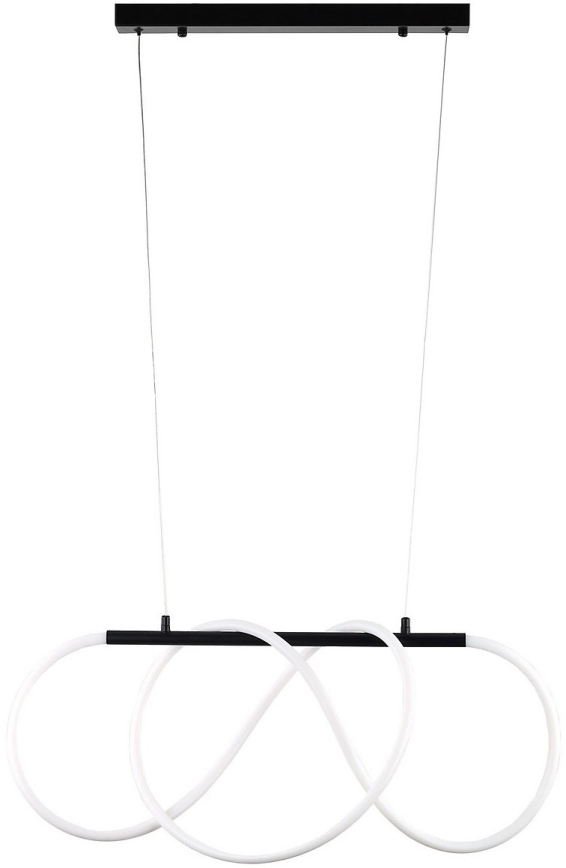 LED Lustr na lanku FLEXI LED/36W/230V 4000K černá