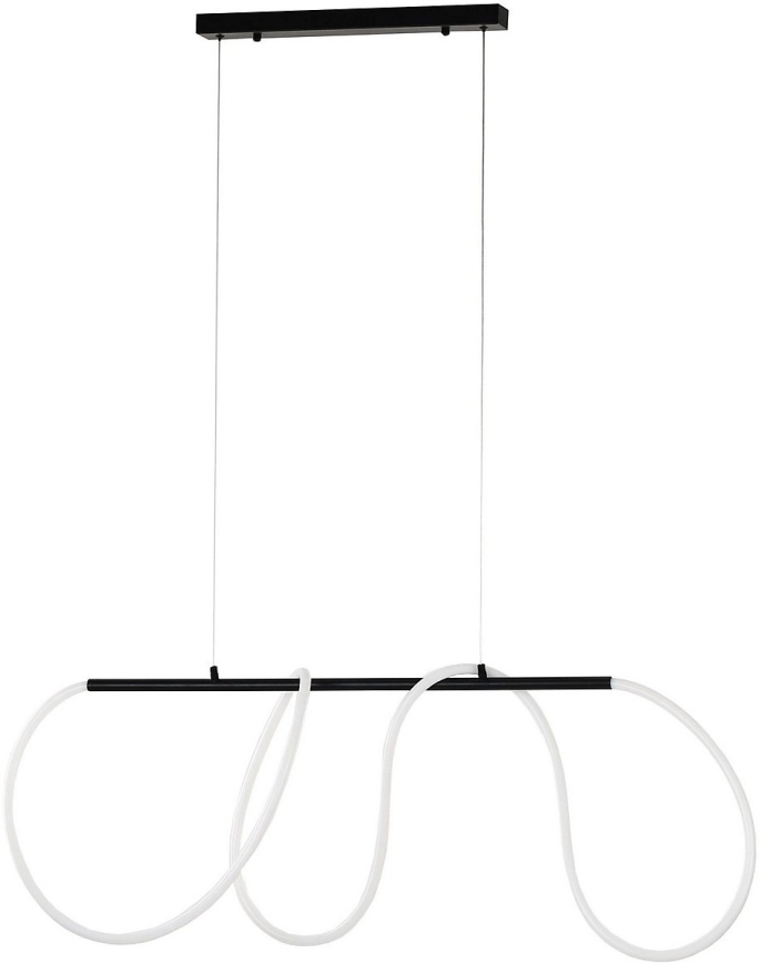 LED Lustr na lanku FLEXI LED/45W/230V 4000K černá