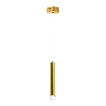 LED Lustr na lanku GOLDIE 1xLED/5W/230V zlatá