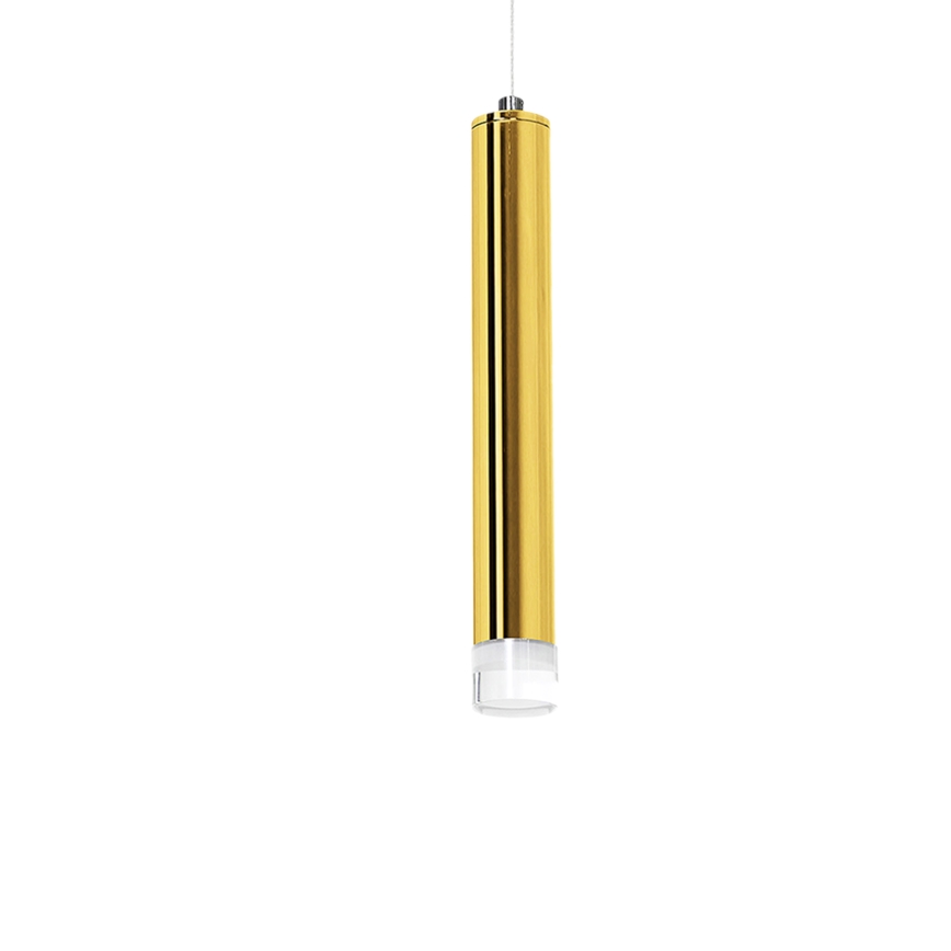 LED Lustr na lanku GOLDIE 5xLED/25W/230V zlatá