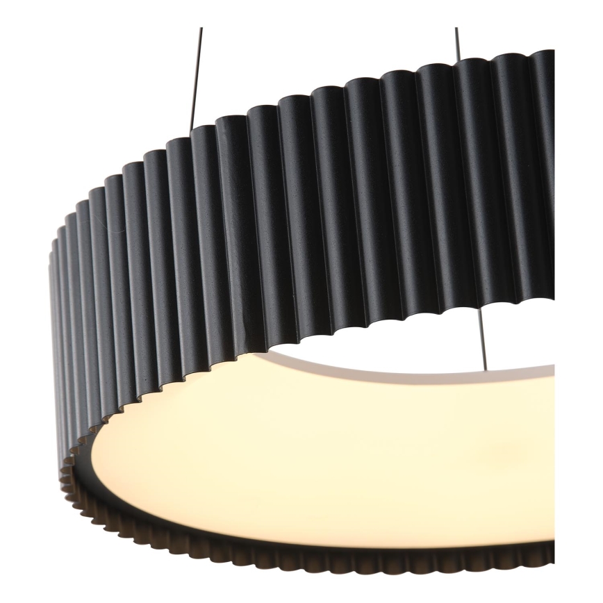 LED Lustr na lanku HALLO LED/30W/230V 3000K černá