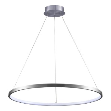 LED Lustr na lanku LEA LED/20W/230V 4000K pr. 50 cm matný chrom