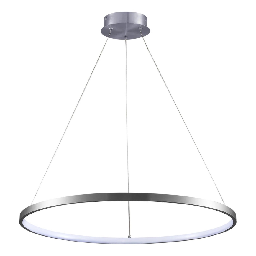 LED Lustr na lanku LEA LED/20W/230V 4000K pr. 50 cm matný chrom