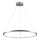 LED Lustr na lanku LEA LED/20W/230V 4000K pr. 50 cm matný chrom