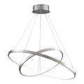 LED Lustr na lanku LEA LED/35W/230V 4000K pr. 60 cm matný chrom