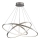 LED Lustr na lanku LEA LED/60W/230V 4000K pr. 80 cm matný chrom