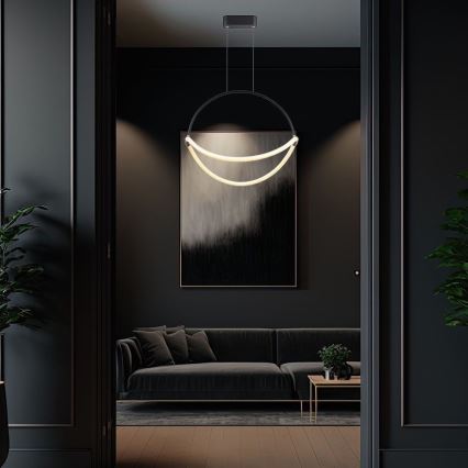LED Lustr na lanku LED/16W/230V 4000K pr. 50 cm
