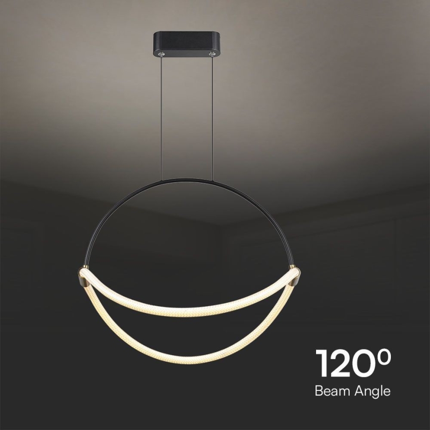 LED Lustr na lanku LED/16W/230V 4000K pr. 50 cm