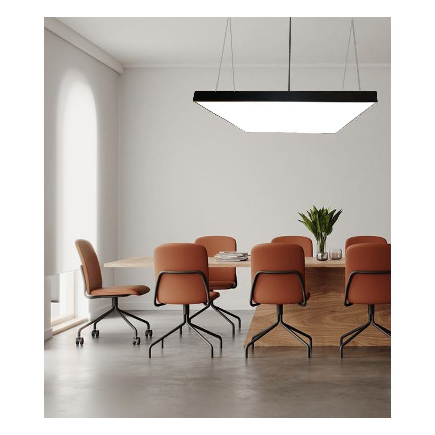 LED Lustr na lanku LED/240W/230V 4000K 120x120 cm