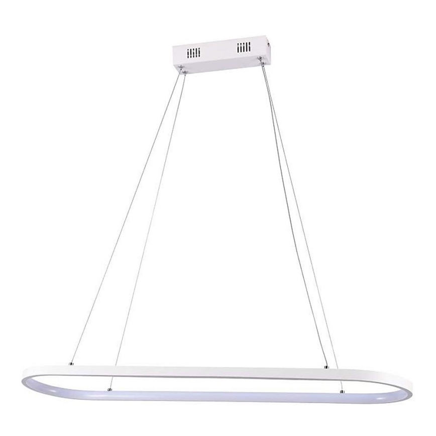 LED Lustr na lanku LED/24W/230V 4000K bílá