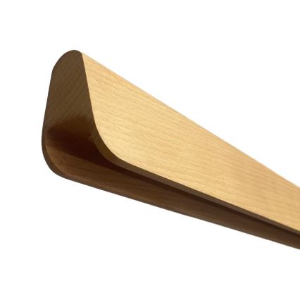 LED Lustr na lanku LED/26W/230V 4000K 150 cm buk/masiv