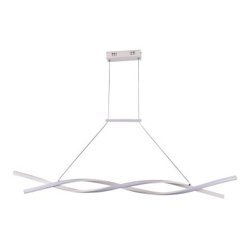LED Lustr na lanku LED/30W/230V 4000K bílá