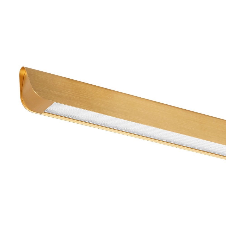 LED Lustr na lanku LED/36W/230V 3000/4000/6400K zlatá