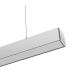 LED Lustr na lanku LED/40W/230V 120cm stříbrná