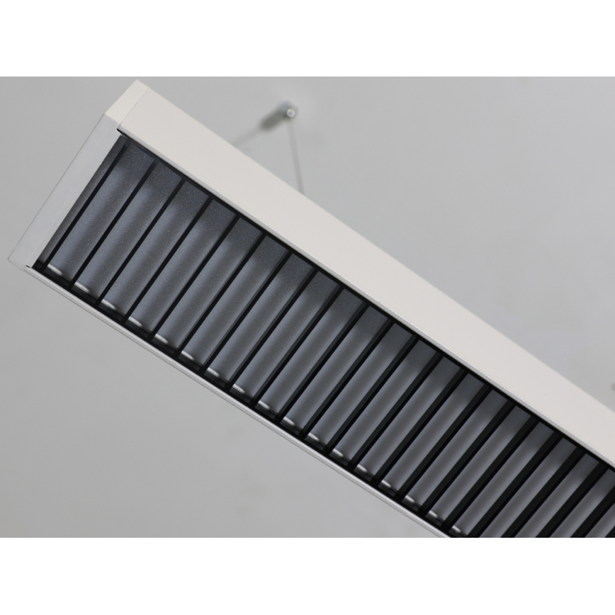 LED Lustr na lanku LED/55W/230V 3000/4000/6500K 120 cm bílá