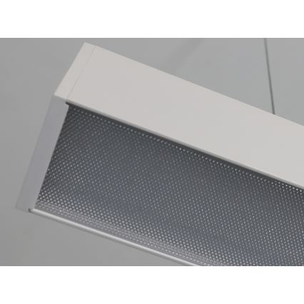 LED Lustr na lanku LED/55W/230V 3000/4000/6500K 120 cm bílá