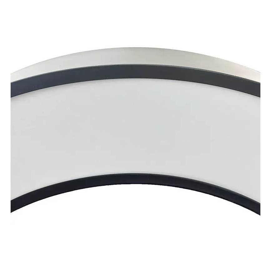 LED Lustr na lanku LED/60W/230V 4000K pr. 120 cm černá