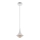 LED Lustr na lanku LED/9W/230V pr. 14 cm bílá