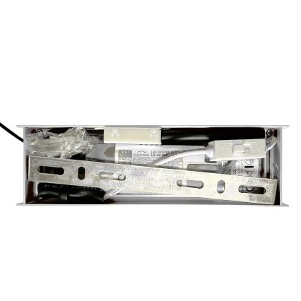 LED Lustr na lanku LINEA LED/36W/230V 3000/4000/5700K CRI 90 bílá