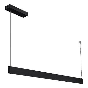 LED Lustr na lanku LINEA LED/36W/230V 3000/4000/5700K CRI 90 černá