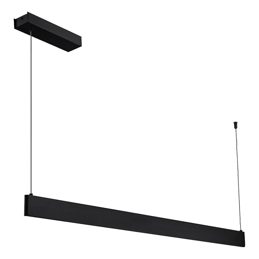 LED Lustr na lanku LINEA LED/36W/230V 3000/4000/5700K CRI 90 černá